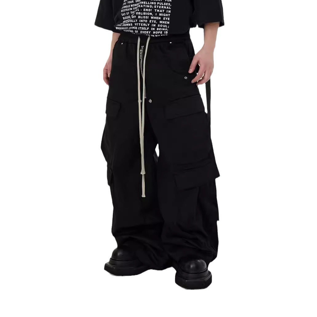 Wide Dark Cargos