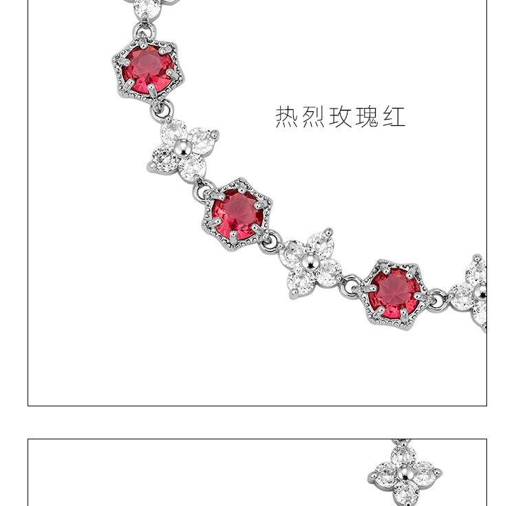 Snowflake Zircon Bracelet