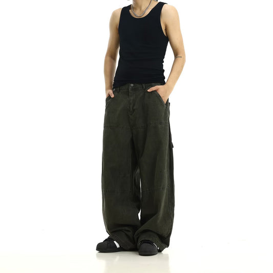 Wide Leg Army Cargo