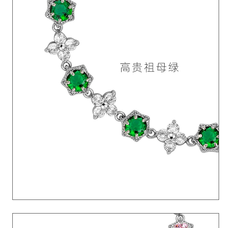 Snowflake Zircon Bracelet