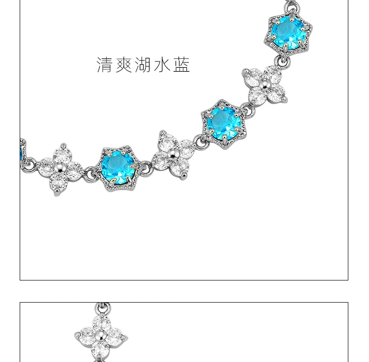 Snowflake Zircon Bracelet