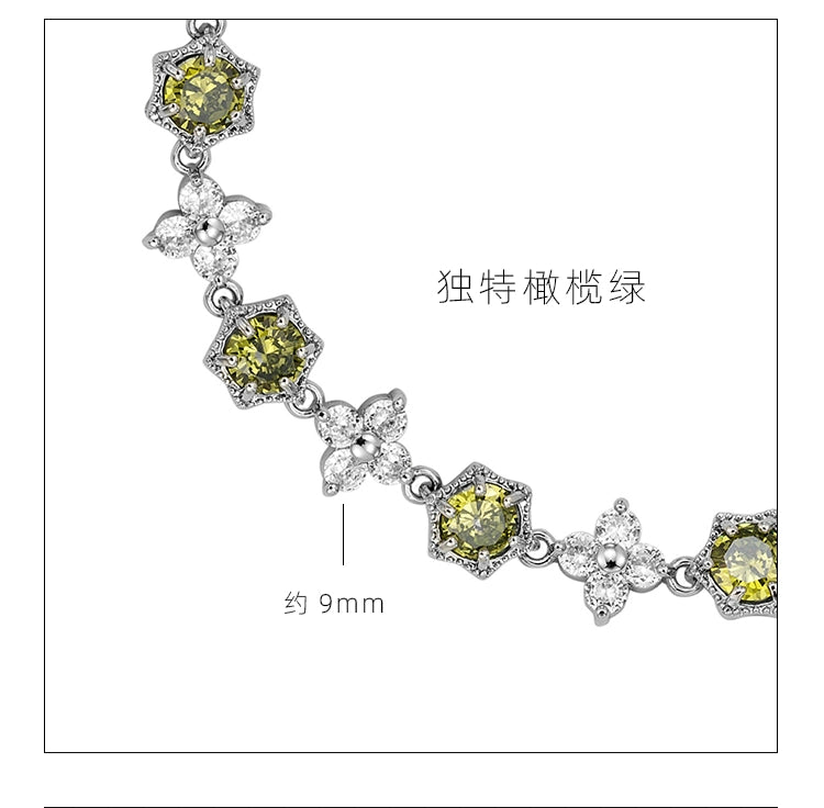 Snowflake Zircon Bracelet