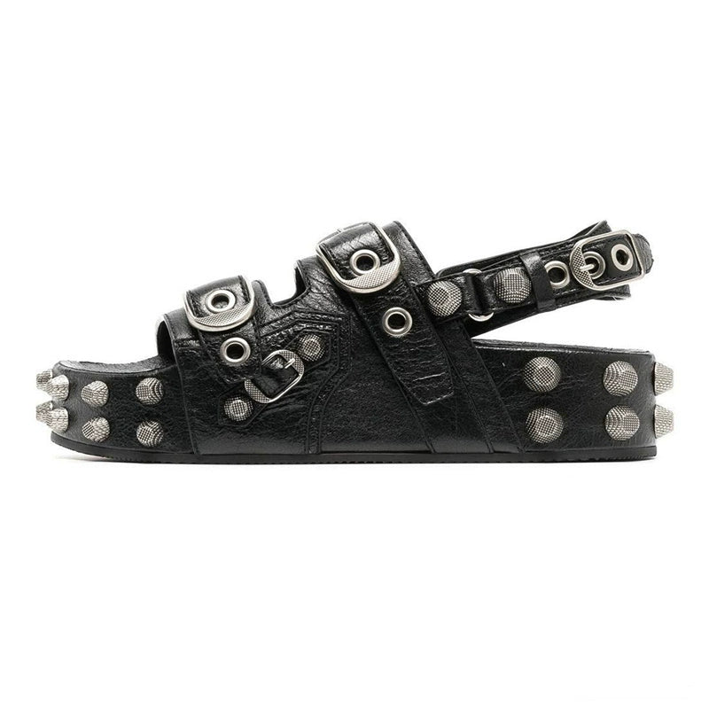 Studded Platform Sandals