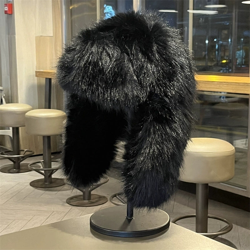 Mink Ski Hat