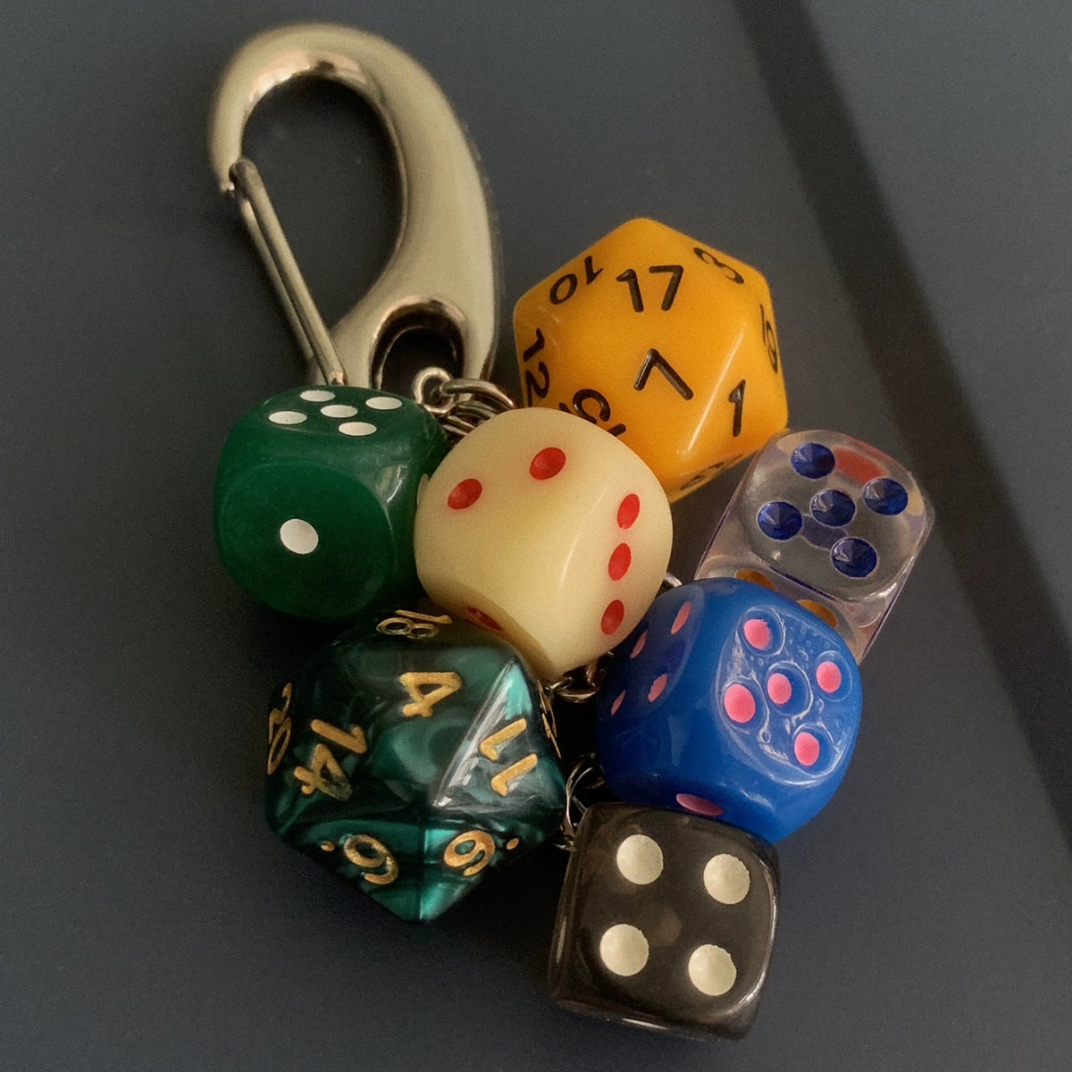 Dice Keychain