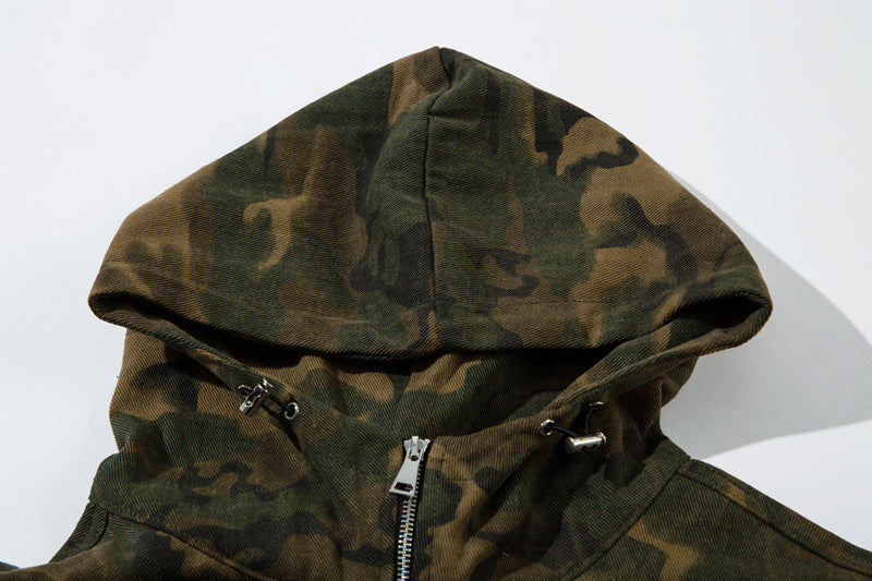 Camouflage Zip-Up