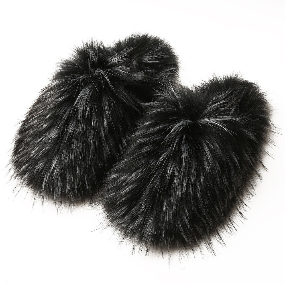 Fur Slippers