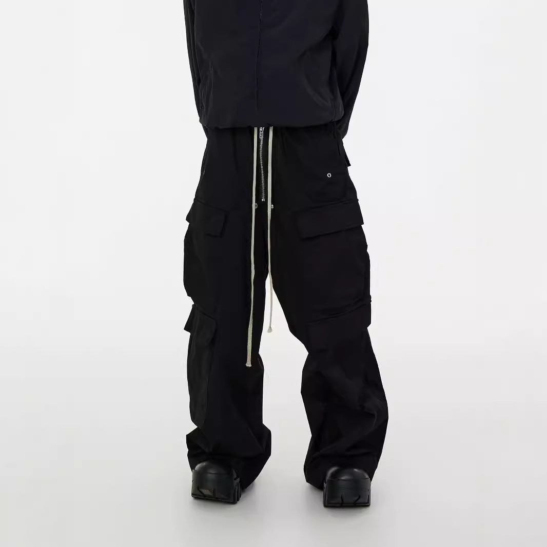 Wide Dark Cargos