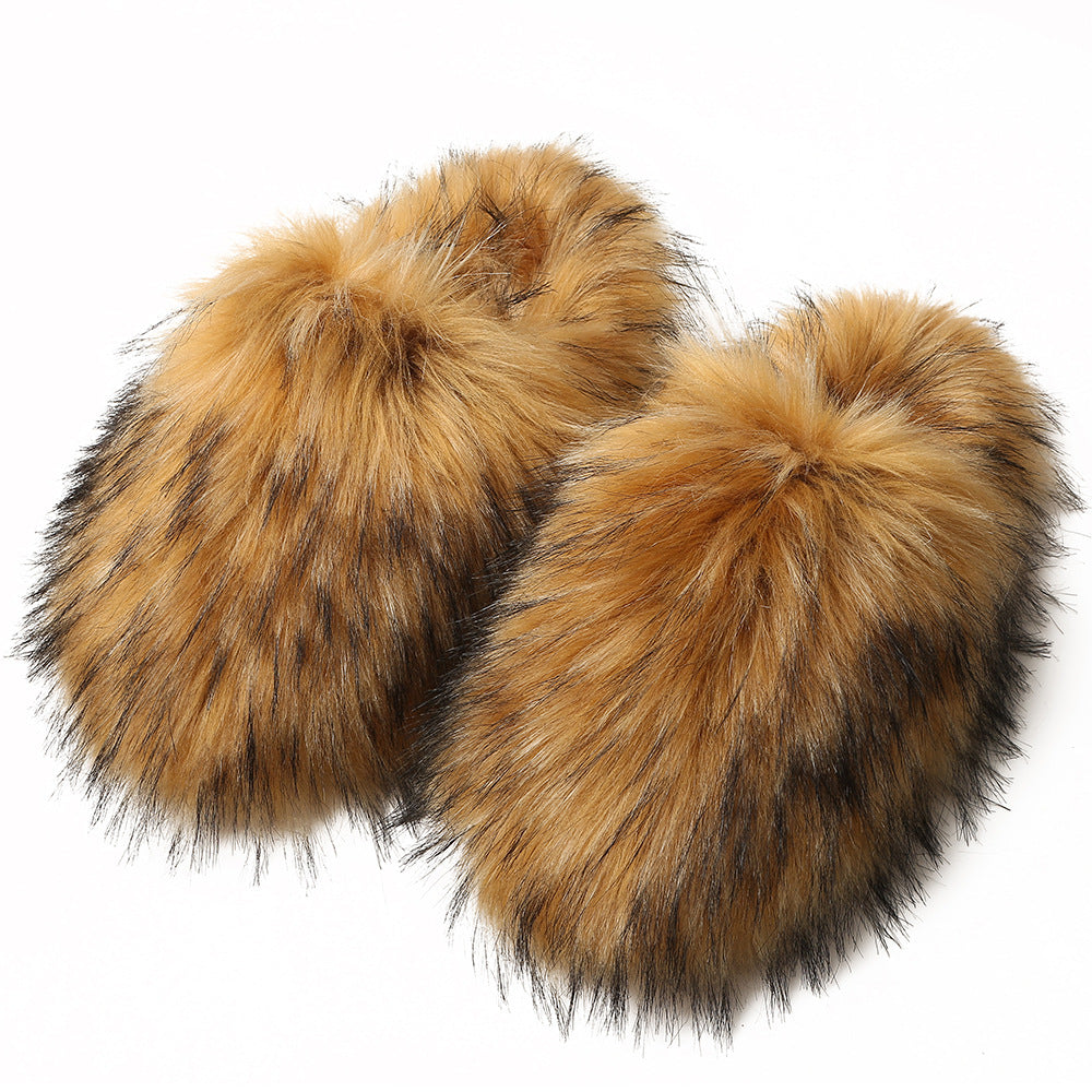 Fur Slippers