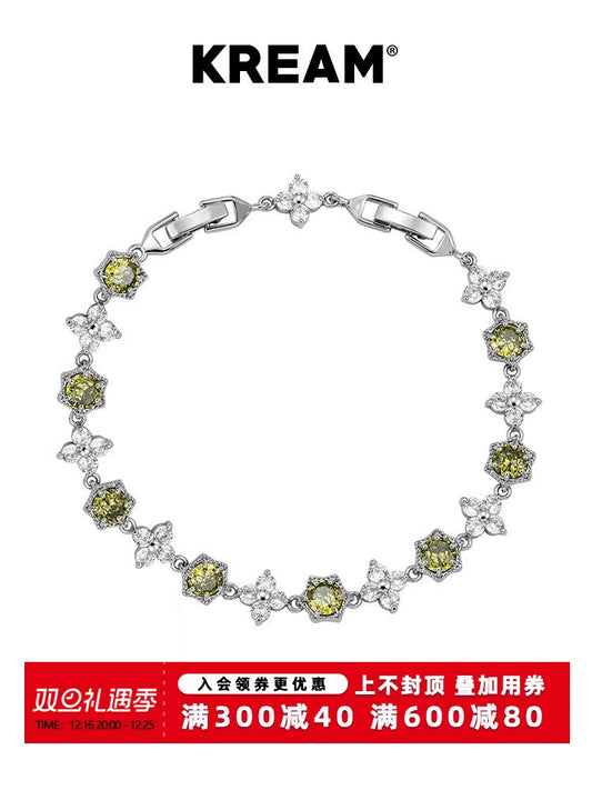 Snowflake Zircon Bracelet