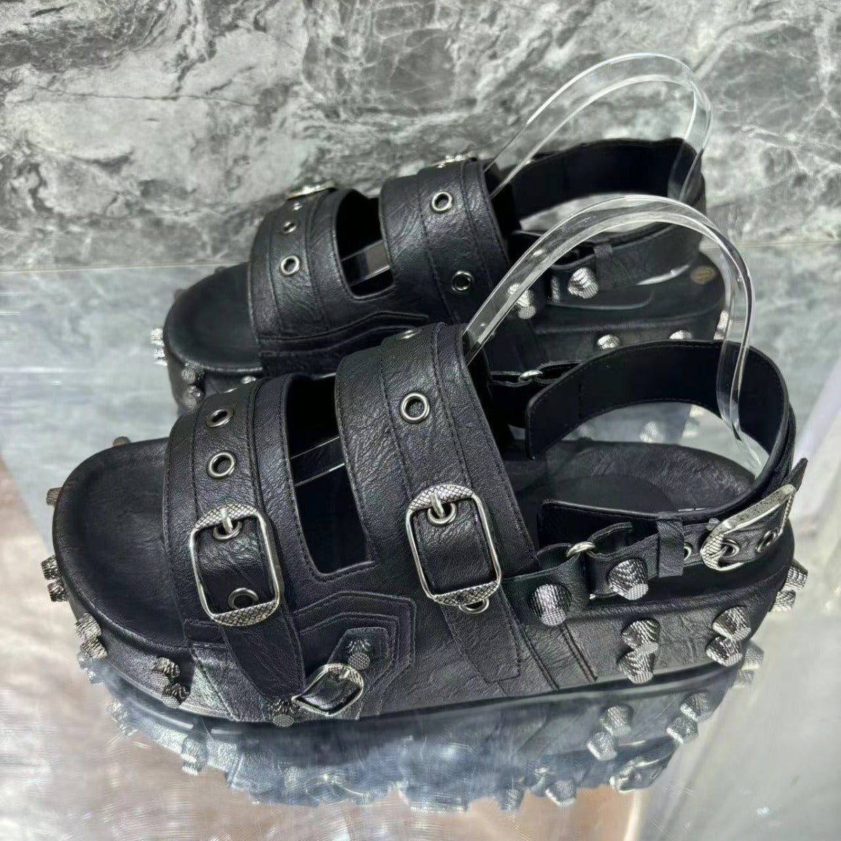 Studded Sandals