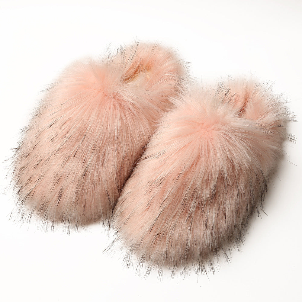 Fur Slippers