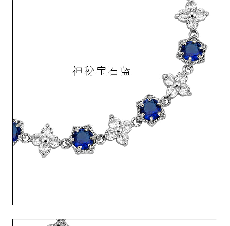 Snowflake Zircon Bracelet