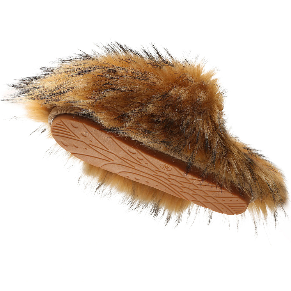 Fur Slippers