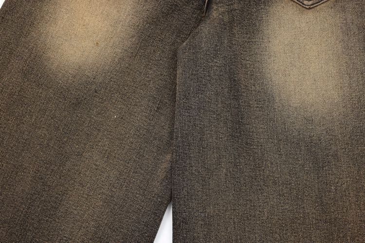 Washed Denim Shorts