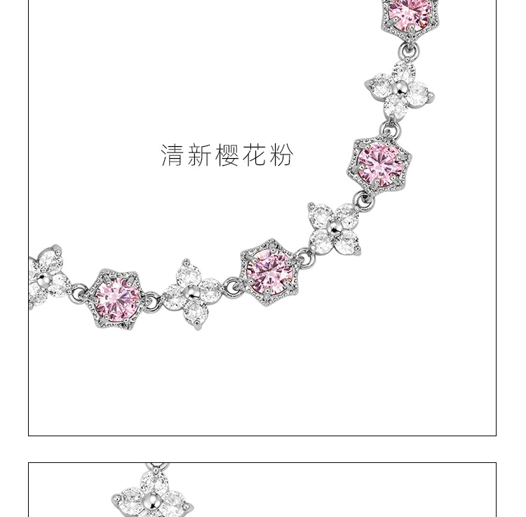 Snowflake Zircon Bracelet