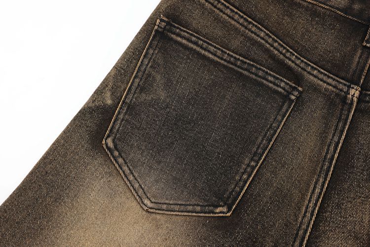 Washed Denim Shorts