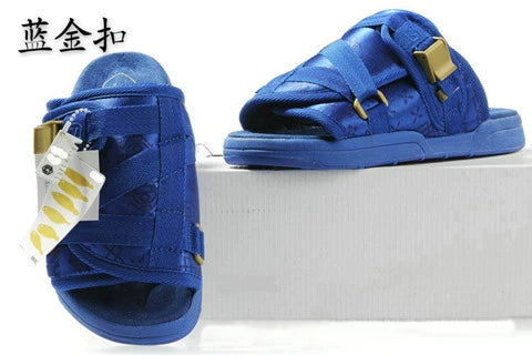 Blue Buckle Slides