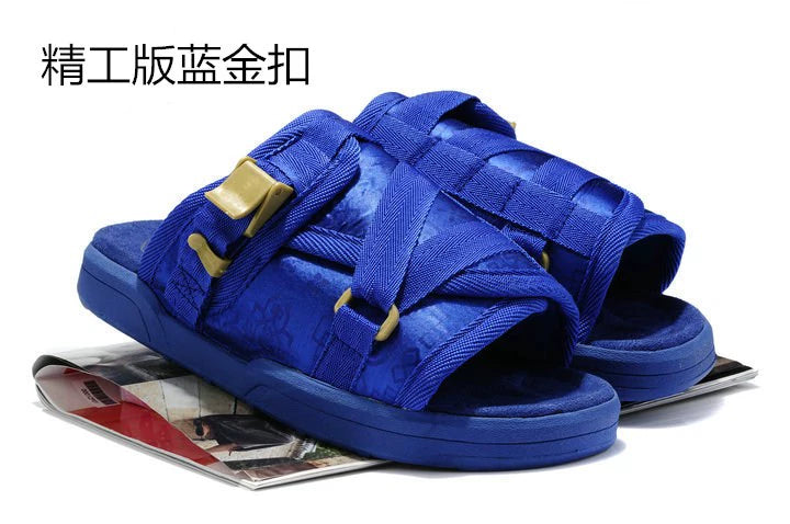 Blue Buckle Slides
